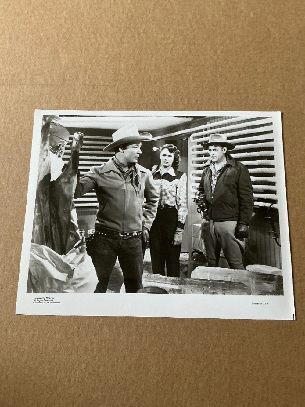 Vintage Roy Rogers Glossy Movie Photo 8x10 Reprint